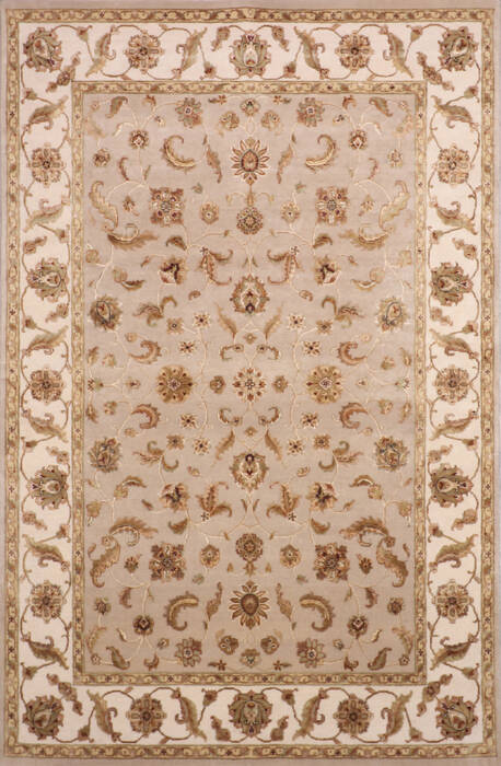 Jaipur Beige Hand Knotted 60 X 90 Area Rug 905-147185 Image 0