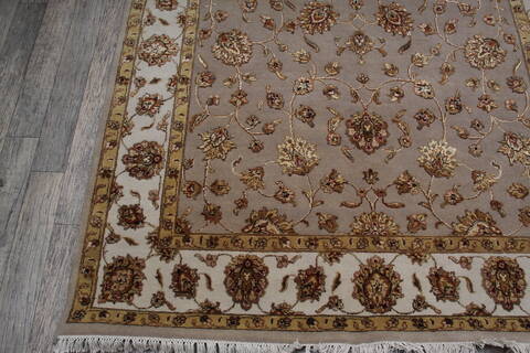 Jaipur Beige Hand Knotted 510 X 93 Area Rug 905-147188 Image 2