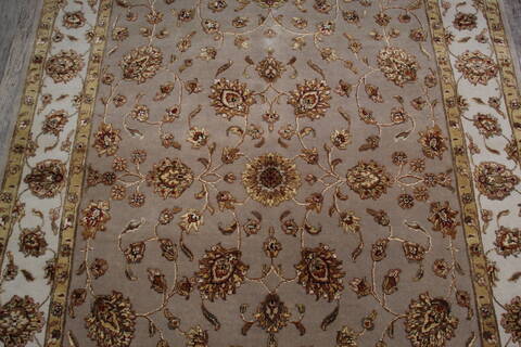 Jaipur Beige Hand Knotted 510 X 93 Area Rug 905-147188 Image 4