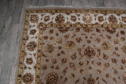 Jaipur Beige Hand Knotted 510 X 93 Area Rug 905-147188 Image 5
