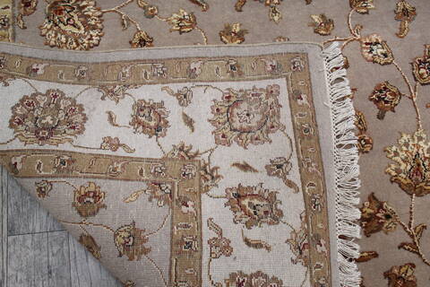 Jaipur Beige Hand Knotted 510 X 93 Area Rug 905-147188 Image 8