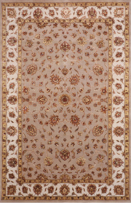 Jaipur Beige Hand Knotted 510 X 93 Area Rug 905-147188 Image 0
