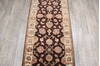 Jaipur Brown Runner Hand Knotted 27 X 179  Area Rug 905-147190 Thumb 2