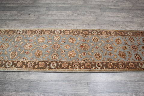 Jaipur Grey Runner Hand Knotted 26 X 159 Area Rug 905-147191 Image 5
