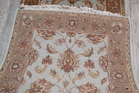 Jaipur Grey Runner Hand Knotted 26 X 159 Area Rug 905-147191 Image 8