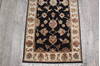 Jaipur Black Runner Hand Knotted 26 X 100  Area Rug 905-147194 Thumb 2