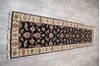 Jaipur Black Runner Hand Knotted 26 X 100  Area Rug 905-147194 Thumb 3