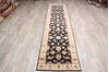 Jaipur Black Runner Hand Knotted 26 X 100  Area Rug 905-147194 Thumb 5