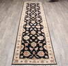Jaipur Black Runner Hand Knotted 27 X 911 Area Rug 905-147197 Thumb 1