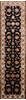 Jaipur Black Runner Hand Knotted 28 X 102  Area Rug 905-147198 Thumb 0