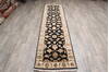 Jaipur Black Runner Hand Knotted 27 X 911 Area Rug 905-147199 Thumb 1