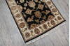 Jaipur Black Runner Hand Knotted 27 X 911  Area Rug 905-147199 Thumb 2