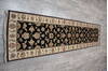Jaipur Black Runner Hand Knotted 27 X 911 Area Rug 905-147199 Thumb 4