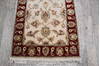 Jaipur White Runner Hand Knotted 27 X 104  Area Rug 905-147201 Thumb 3