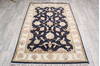 Jaipur Black Hand Knotted 40 X 62  Area Rug 905-147204 Thumb 1