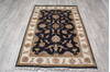 Jaipur Black Hand Knotted 40 X 62  Area Rug 905-147204 Thumb 4