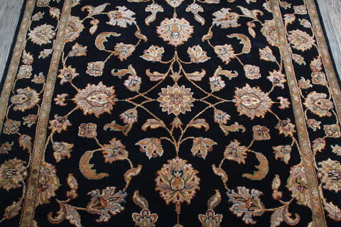 Jaipur Black Hand Knotted 40 X 61 Area Rug 905-147205 Image 5