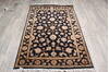 Jaipur Black Hand Knotted 40 X 61  Area Rug 905-147205 Thumb 1