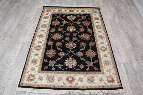 Jaipur Black Hand Knotted 40 X 511 Area Rug 905-147207 Image 6