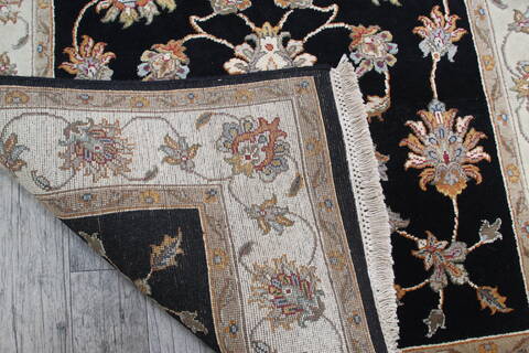 Jaipur Black Hand Knotted 40 X 511 Area Rug 905-147207 Image 7