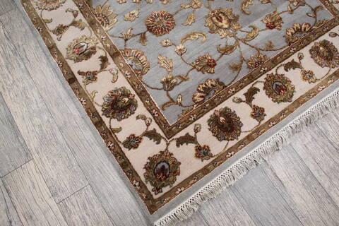 Jaipur Blue Hand Knotted 40 X 60 Area Rug 905-147208 Image 4
