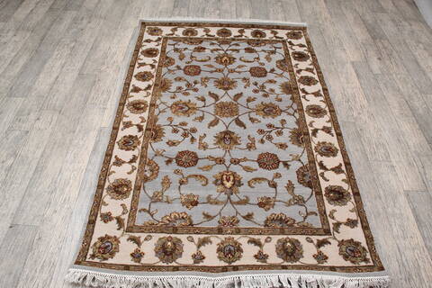 Jaipur Blue Hand Knotted 40 X 60 Area Rug 905-147208 Image 6