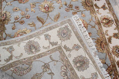 Jaipur Blue Hand Knotted 40 X 60 Area Rug 905-147208 Image 7