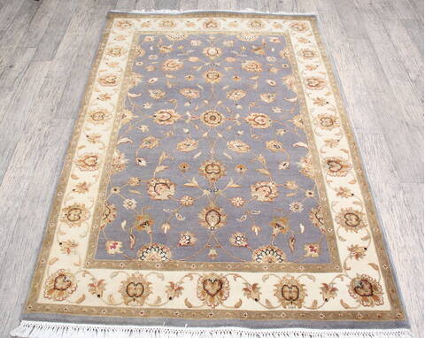 Jaipur Blue Hand Knotted 40 X 60 Area Rug 905-147209 Image 1