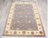 Jaipur Blue Hand Knotted 40 X 60  Area Rug 905-147209 Thumb 1