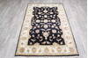 Jaipur Black Hand Knotted 40 X 61 Area Rug 905-147210 Thumb 1