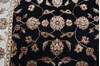 Jaipur Black Hand Knotted 40 X 61 Area Rug 905-147210 Thumb 4