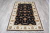 Jaipur Black Hand Knotted 40 X 61 Area Rug 905-147210 Thumb 6