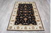 Jaipur Black Hand Knotted 40 X 61  Area Rug 905-147210 Thumb 6