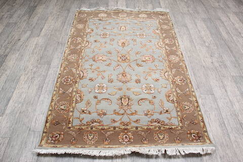 Jaipur Grey Hand Knotted 40 X 60 Area Rug 905-147211 Image 1