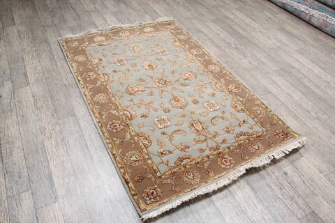 Jaipur Grey Hand Knotted 40 X 60 Area Rug 905-147211 Image 2
