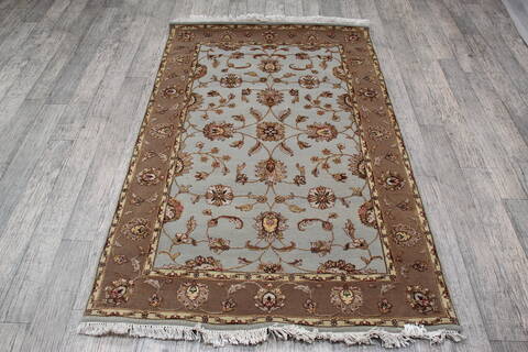 Jaipur Grey Hand Knotted 40 X 60 Area Rug 905-147211 Image 6