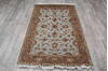 Jaipur Grey Hand Knotted 40 X 60  Area Rug 905-147211 Thumb 6
