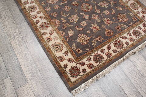 Jaipur Grey Hand Knotted 40 X 62 Area Rug 905-147214 Image 2