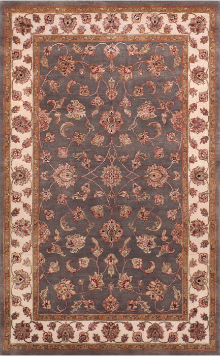 Jaipur Grey Hand Knotted 40 X 62 Area Rug 905-147214 Image 0