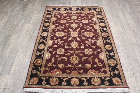 Jaipur Red Hand Knotted 40 X 510 Area Rug 905-147215 Image 1