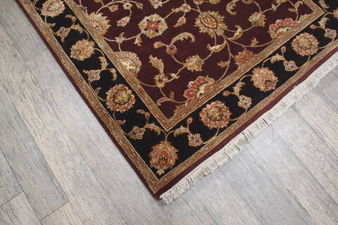 Jaipur Red Hand Knotted 40 X 510 Area Rug 905-147215 Image 2
