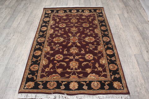 Jaipur Red Hand Knotted 40 X 510 Area Rug 905-147215 Image 4