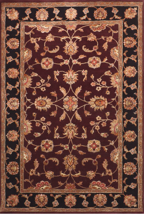 Jaipur Red Hand Knotted 40 X 510 Area Rug 905-147215 Image 0