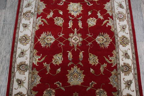 Jaipur Red Hand Knotted 40 X 62 Area Rug 905-147217 Image 3