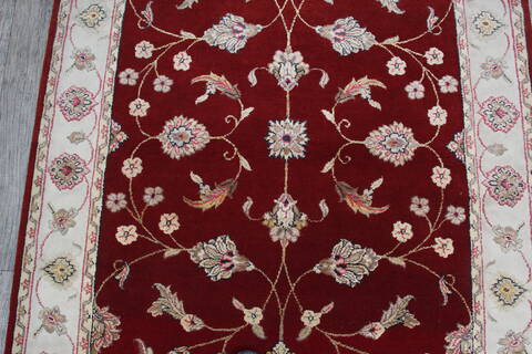 Jaipur Red Hand Knotted 42 X 64 Area Rug 905-147218 Image 3