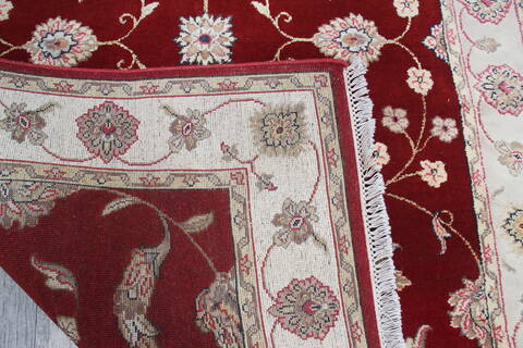 Jaipur Red Hand Knotted 42 X 64 Area Rug 905-147218 Image 5