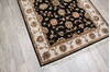 Jaipur Black Hand Knotted 40 X 60  Area Rug 905-147219 Thumb 2