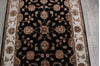 Jaipur Black Hand Knotted 40 X 60  Area Rug 905-147219 Thumb 3