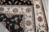 Jaipur Black Hand Knotted 40 X 60 Area Rug 905-147219 Thumb 5