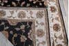 Jaipur Black Hand Knotted 40 X 60  Area Rug 905-147219 Thumb 5